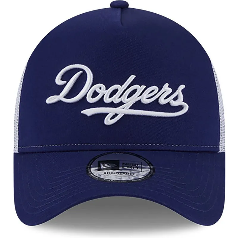 lippikset-kaareva-rekka-sininen-snapback-a-frame-team-script-los-angeles-dodgers-mlb-new-era