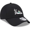 lippikset-kaareva-musta-saadettava-nauha-9forty-bugs-bunny-looney-tunes-new-era