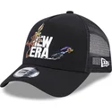 lippikset-kaareva-rekka-musta-snapback-a-frame-coyote-y-correcaminos-looney-tunes-new-era