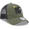 lippikset-kaareva-rekka-vihrea-snapback-a-frame-piolin-y-silvestre-looney-tunes-new-era