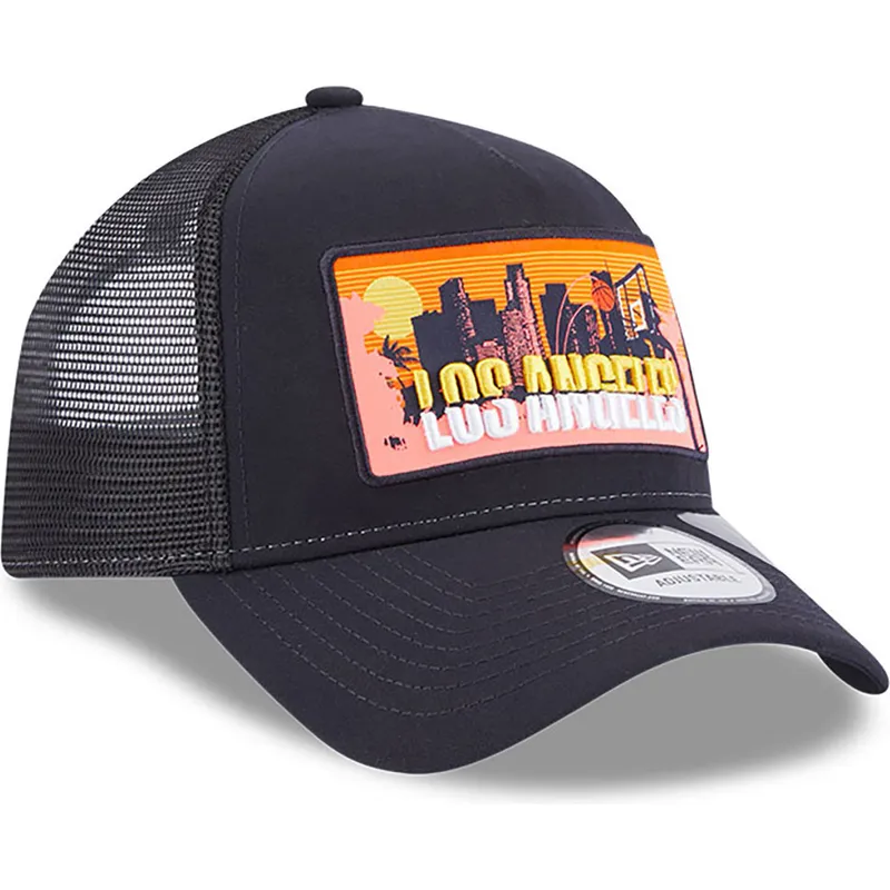 lippikset-kaareva-rekka-laivastonsininen-snapback-a-frame-repreve-license-plate-los-angeles-new-era