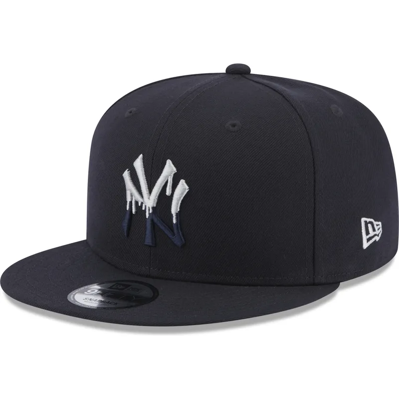 lippikset-littea-laivastonsininen-snapback-9fifty-team-drip-new-york-yankees-mlb-new-era