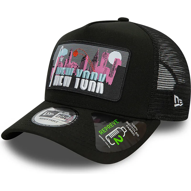 lippikset-kaareva-rekka-musta-snapback-a-frame-repreve-license-plate-new-york-new-era lippikset-kaareva-rekka-musta-snapback-a-frame-repreve-license-plate-new-york-new-era