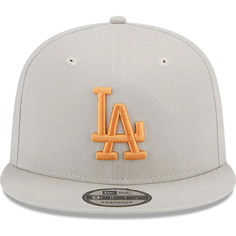 lippikset-littea-beige-snapback-9fifty-side-patch-los-angeles-dodgers-mlb-new-era