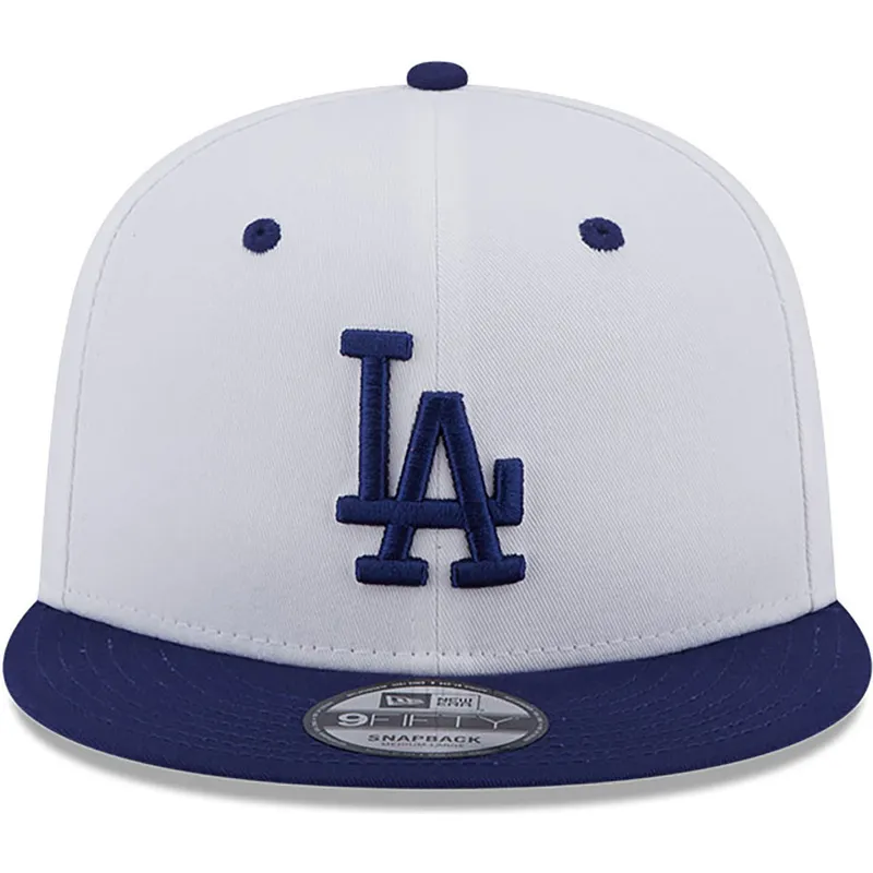 lippikset-littea-sininen-snapback-9fifty-white-crown-patch-los-angeles-dodgers-mlb-new-era