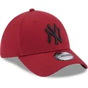lippikset-kaareva-punainen-istuva-39thirty-comfort-new-york-yankees-mlb-new-era