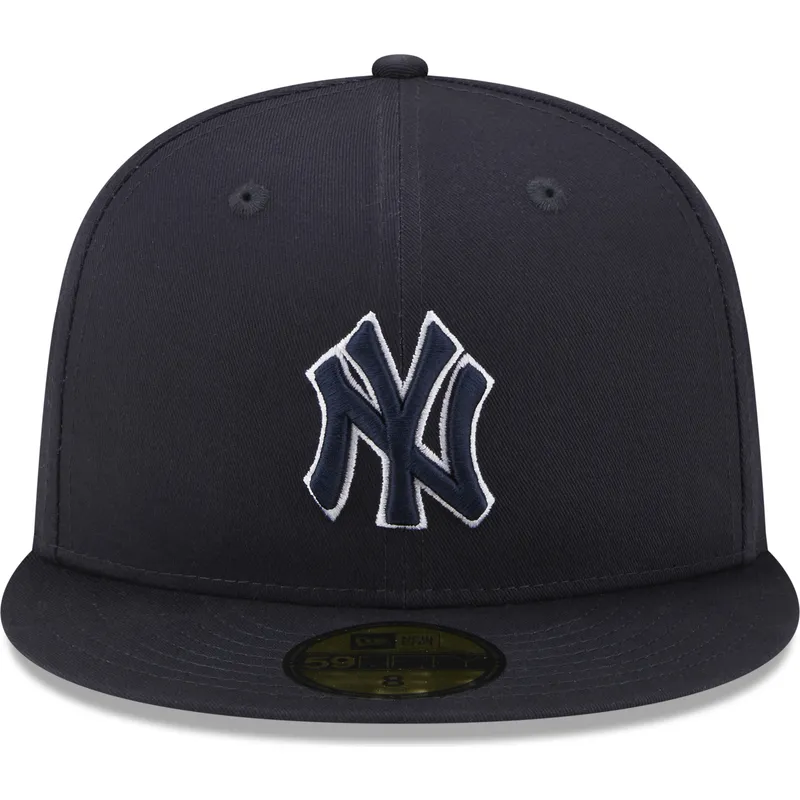 lippikset-littea-laivastonsininen-istuva-59fifty-team-outline-new-york-yankees-mlb-new-era