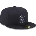 lippikset-littea-laivastonsininen-istuva-59fifty-team-outline-new-york-yankees-mlb-new-era