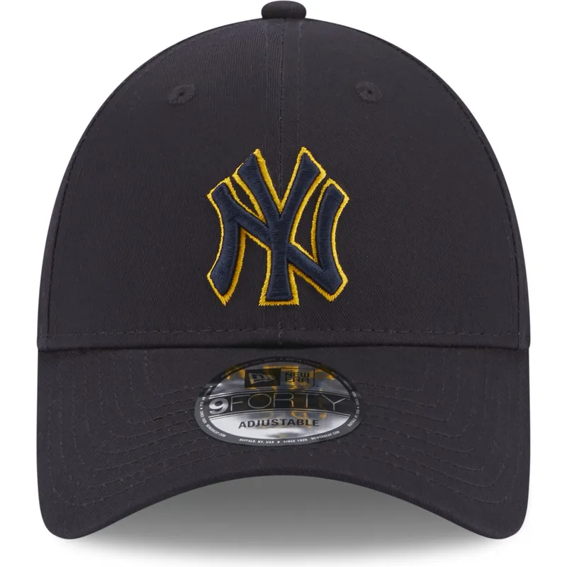 lippikset-kaareva-laivastonsininen-saadettava-nauha-9forty-team-outline-new-york-yankees-mlb-new-era lippikset-kaareva-laivastonsininen-saadettava-nauha-9forty-team-outline-new-york-yankees-mlb-new-era
