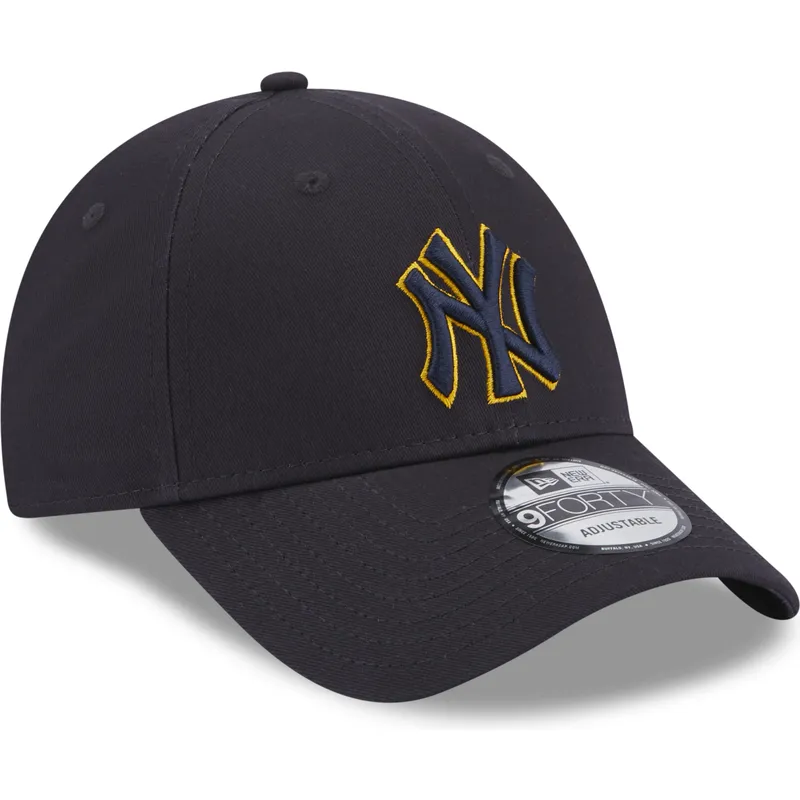 lippikset-kaareva-laivastonsininen-saadettava-nauha-9forty-team-outline-new-york-yankees-mlb-new-era lippikset-kaareva-laivastonsininen-saadettava-nauha-9forty-team-outline-new-york-yankees-mlb-new-era