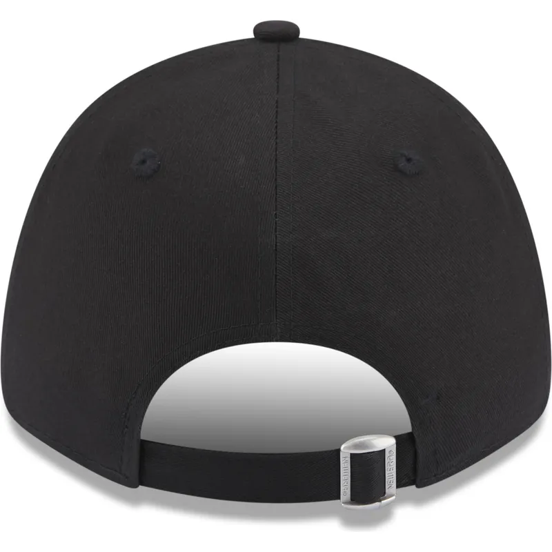 lippikset-kaareva-musta-saadettava-nauha-9forty-team-outline-new-york-yankees-mlb-new-era