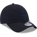 lippikset-kaareva-laivastonsininen-saadettava-nauha-9forty-repreve-los-angeles-dodgers-mlb-new-era