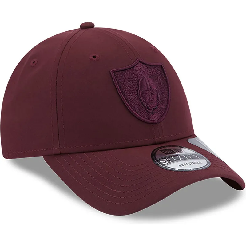 lippikset-kaareva-punainen-saadettava-nauha-9forty-repreve-las-vegas-raiders-nfl-new-era