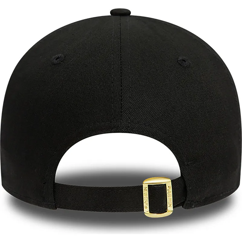 lippikset-kaareva-musta-saadettava-nauha-9forty-metallic-badge-los-angeles-lakers-nba-new-era