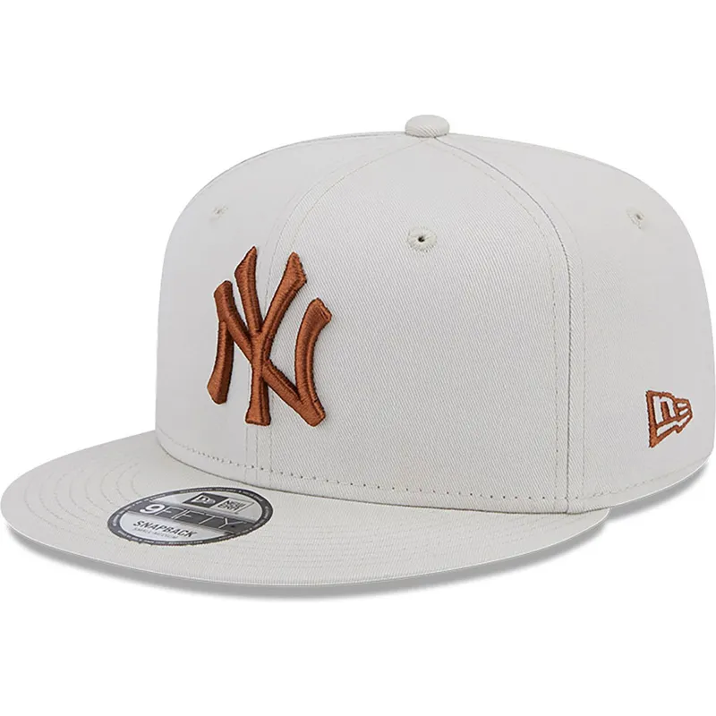 lippikset-littea-beige-snapback-9fifty-league-essential-new-york-yankees-mlb-new-era