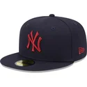 lippikset-littea-laivastonsininen-istuva-59fifty-league-essential-new-york-yankees-mlb-new-era