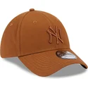 lippikset-kaareva-ruskea-istuva-39thirty-league-essential-new-york-yankees-mlb-new-era