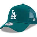 lippikset-kaareva-rekka-vihrea-snapback-a-frame-league-essential-los-angeles-dodgers-mlb-new-era