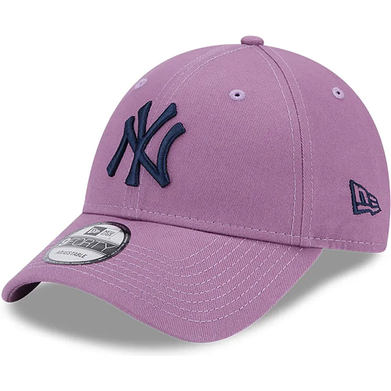 lippikset-kaareva-violetti-saadettava-nauha-9forty-league-essential-new-york-yankees-mlb-new-era