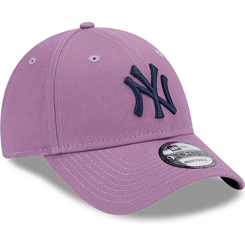 lippikset-kaareva-violetti-saadettava-nauha-9forty-league-essential-new-york-yankees-mlb-new-era