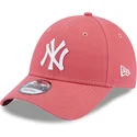 lippikset-kaareva-vaaleanpunainen-saadettava-nauha-9forty-league-essential-new-york-yankees-mlb-new-era