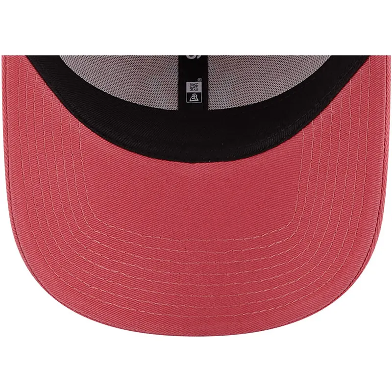 lippikset-kaareva-vaaleanpunainen-saadettava-nauha-9forty-league-essential-new-york-yankees-mlb-new-era