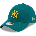 lippikset-kaareva-vihrea-saadettava-nauha-9forty-league-essential-new-york-yankees-mlb-new-era
