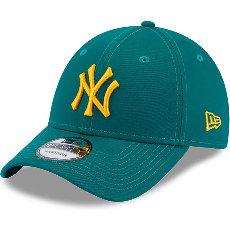 lippikset-kaareva-vihrea-saadettava-nauha-9forty-league-essential-new-york-yankees-mlb-new-era