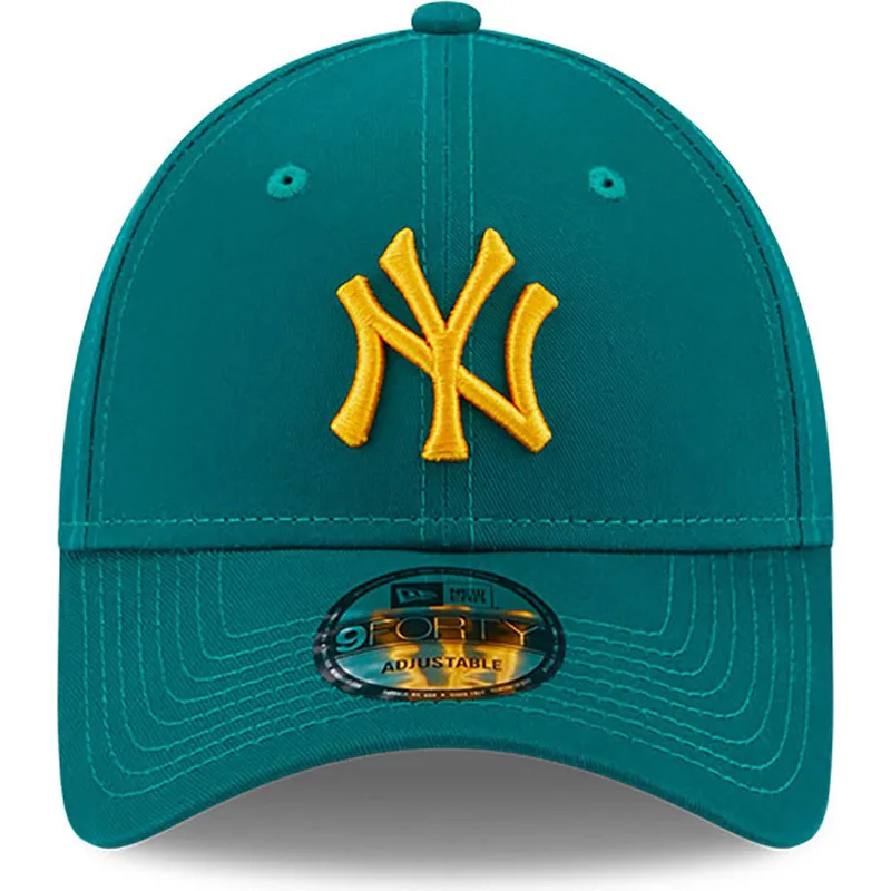 lippikset-kaareva-vihrea-saadettava-nauha-9forty-league-essential-new-york-yankees-mlb-new-era