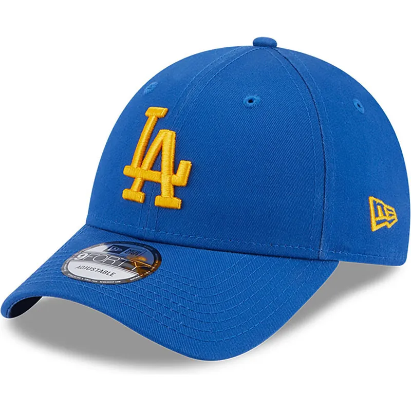 lippikset-kaareva-sininen-saadettava-nauha-9forty-league-essential-los-angeles-dodgers-mlb-new-era