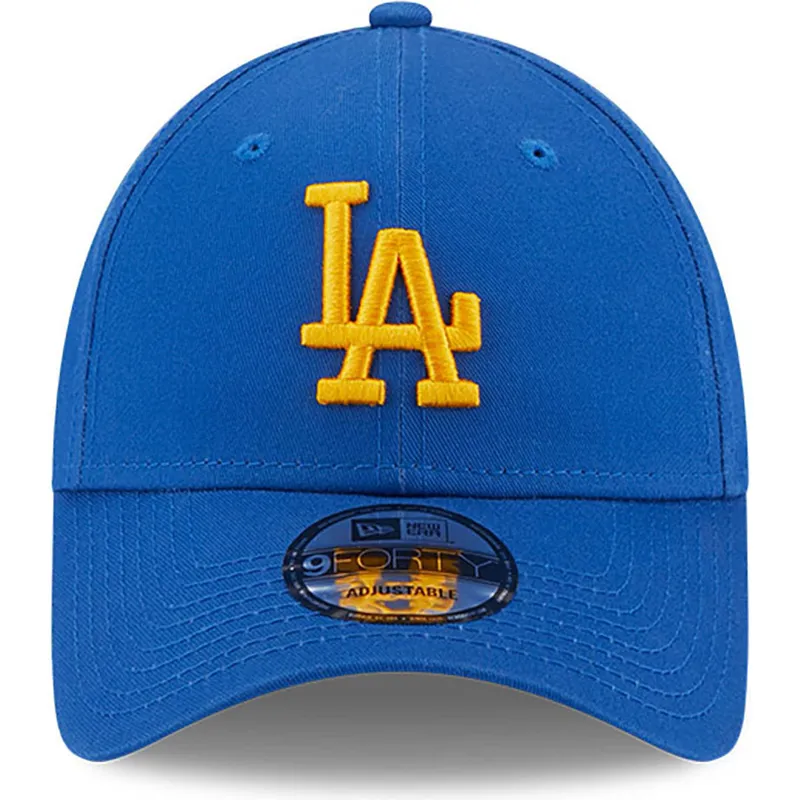 lippikset-kaareva-sininen-saadettava-nauha-9forty-league-essential-los-angeles-dodgers-mlb-new-era