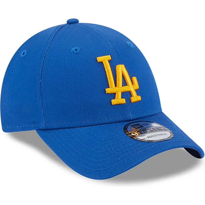 lippikset-kaareva-sininen-saadettava-nauha-9forty-league-essential-los-angeles-dodgers-mlb-new-era