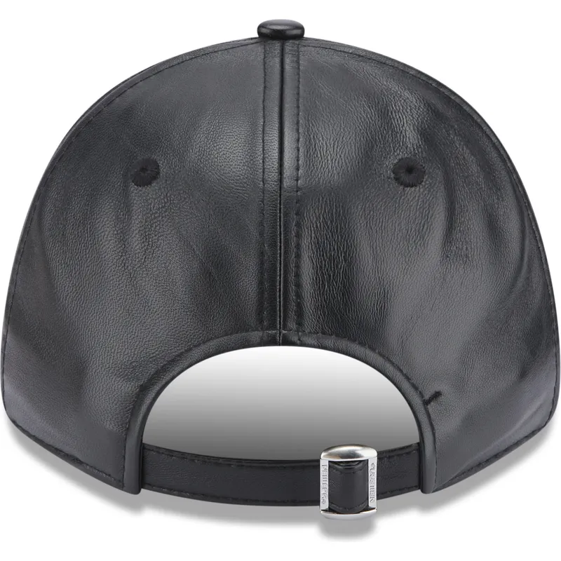 lippikset-kaareva-musta-saadettava-nauha-9forty-leather-new-york-yankees-mlb-new-era