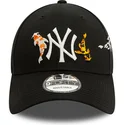 lippikset-kaareva-musta-saadettava-nauha-9forty-koi-fish-new-york-yankees-mlb-new-era