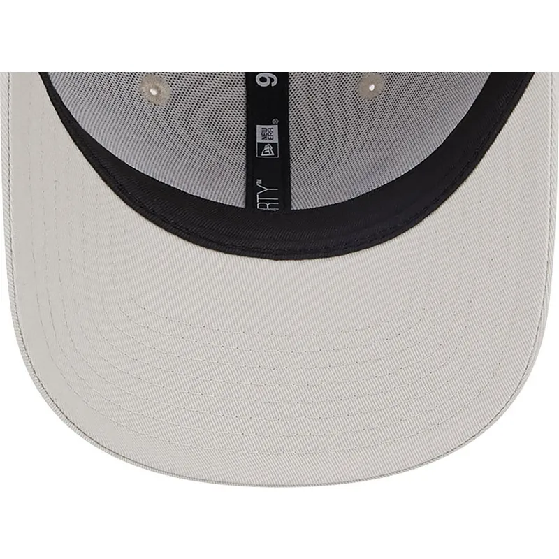 lippikset-kaareva-beige-saadettava-nauha-9forty-koi-fish-los-angeles-dodgers-mlb-new-era