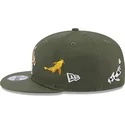 lippikset-littea-vihrea-snapback-9fifty-koi-fish-los-angeles-dodgers-mlb-new-era