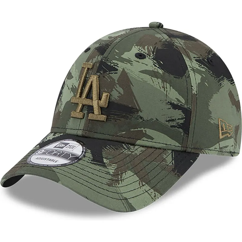 lippikset-kaareva-maastokuvio-saadettava-nauha-9forty-all-over-print-painted-los-angeles-dodgers-mlb-new-era
