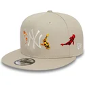 lippikset-littea-beige-snapback-9fifty-koi-fish-new-york-yankees-mlb-new-era