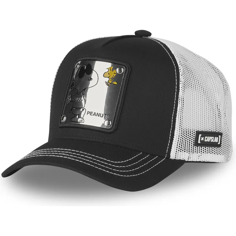 cap-kaareva-black-snapback-snoopy-peanuts-capslab cap-kaareva-black-snapback-snoopy-peanuts-capslab