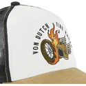 von-dutch-fire-racer-fir-beige-black-and-brown-trucker-hat