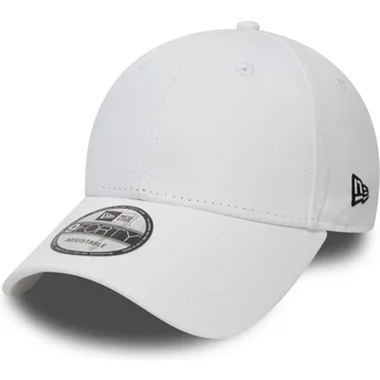 Lippikset kaareva valkoinen säädettävä nauha 9FORTY Basic Flag New Era