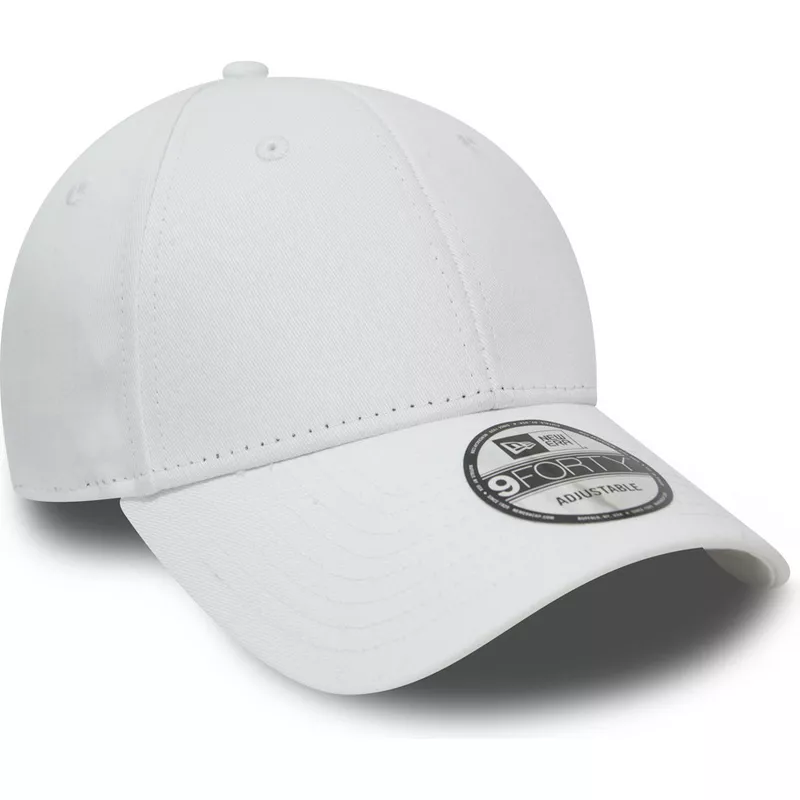 new-era-curved-brim-9forty-basic-flag-white-adjustable-cap