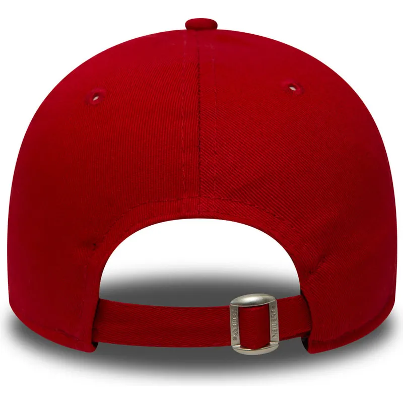 lippikset-kaareva-punainen-saadettava-nauha-lapsille-9forty-essential-new-york-yankees-mlb-new-era