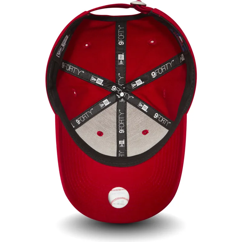cap-kaareva-red-adjustable-strap-lapsille-9forty-essential-new-york-yankees-mlb-new-era