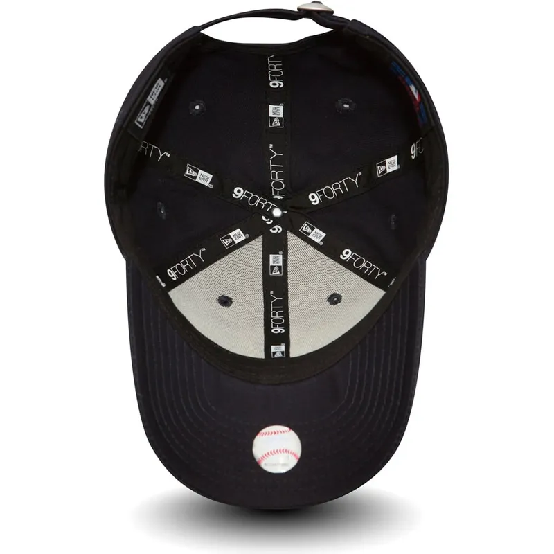 lippikset-kaareva-laivastonsininen-saadettava-nauha-lapsille-9forty-essential-new-york-yankees-mlb-new-era lippikset-kaareva-laivastonsininen-saadettava-nauha-lapsille-9forty-essential-new-york-yankees-mlb-new-era