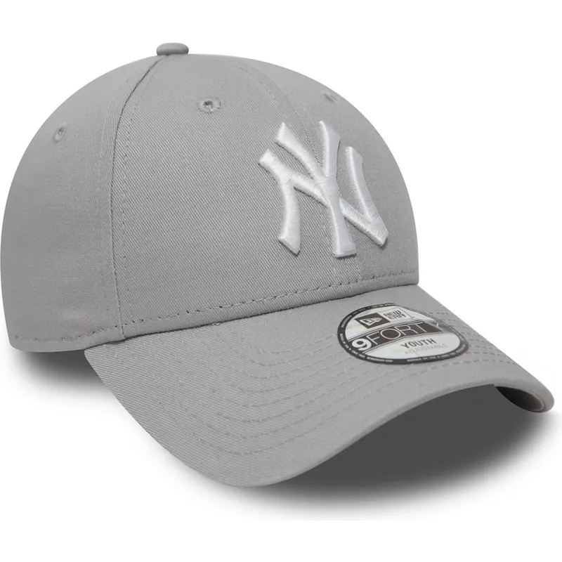 cap-kaareva-gray-adjustable-strap-lapsille-9forty-essential-new-york-yankees-mlb-new-era cap-kaareva-gray-adjustable-strap-lapsille-9forty-essential-new-york-yankees-mlb-new-era