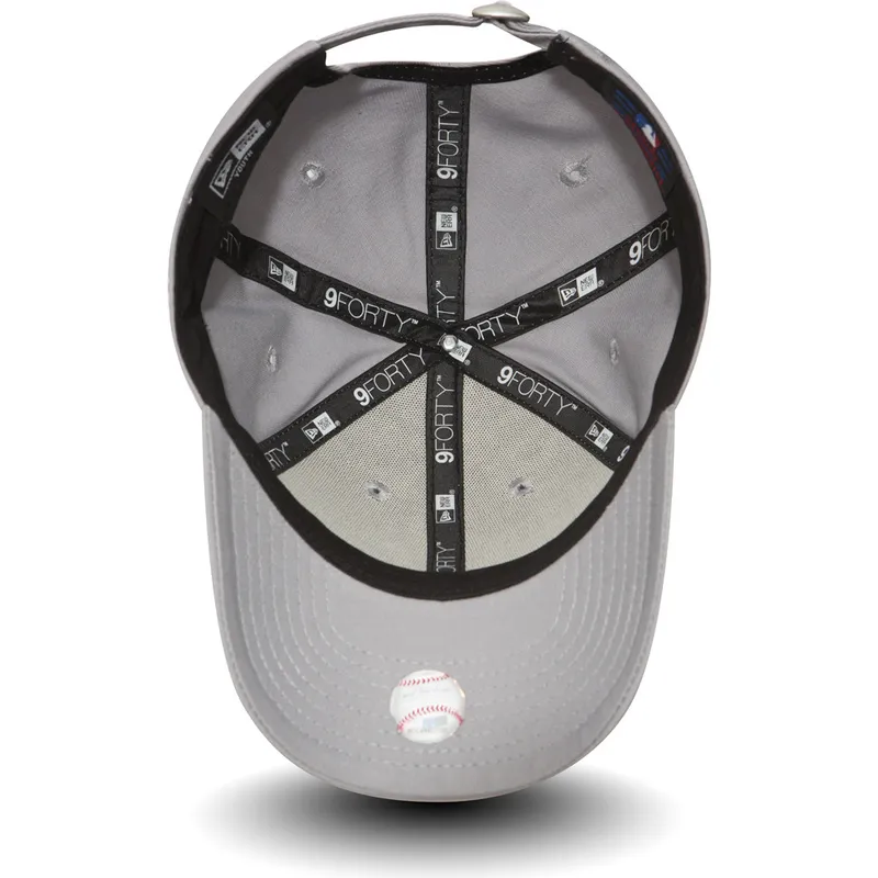 cap-kaareva-gray-adjustable-strap-lapsille-9forty-essential-new-york-yankees-mlb-new-era cap-kaareva-gray-adjustable-strap-lapsille-9forty-essential-new-york-yankees-mlb-new-era