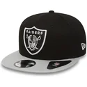 lippikset-littea-harmaa-snapback-9fifty-cotton-block-las-vegas-raiders-nfl-new-era