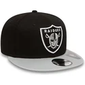 lippikset-littea-harmaa-snapback-9fifty-cotton-block-las-vegas-raiders-nfl-new-era