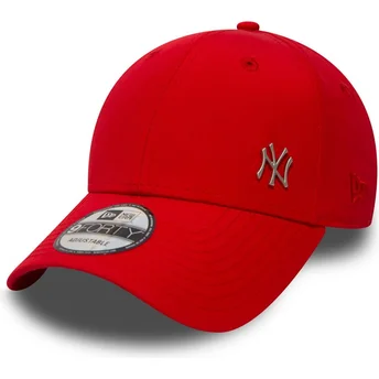Lippikset kaareva punainen säädettävä nauha 9FORTY Flawless New York Yankees MLB New Era